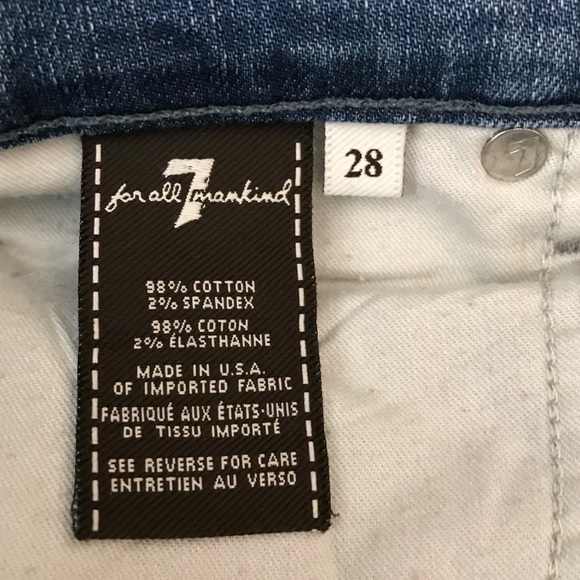 7 for all man kind | Standard mid rise denim jeans - Picture 4 of 8